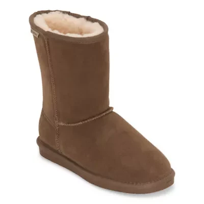 Bearpaw Womens Elle Flat Heel Winter Boots