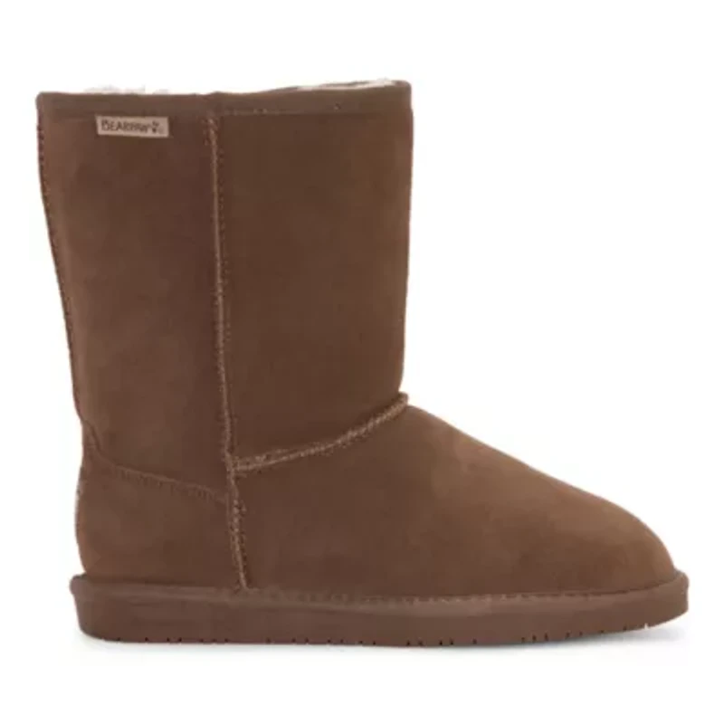 Bearpaw Womens Elle Flat Heel Winter Boots