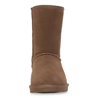 Bearpaw Womens Elle Flat Heel Winter Boots