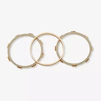 Worthington Gold Tone Womens 3-pc. Bracelet Set
