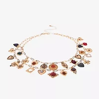 Bijoux Bar Gold Tone Womens 19 Inch Strand Necklace