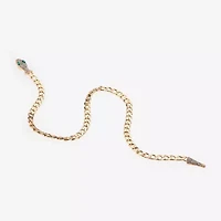 Bijoux Bar Gold Tone Snake Womens 20 Inch Y Necklace