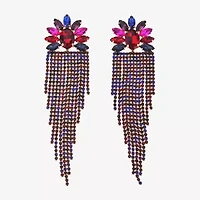 Bijoux Bar Gold Tone Womens Drop Earrings