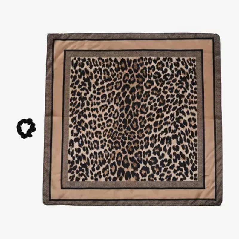 Bijoux Bar Leopard Hair Scarf