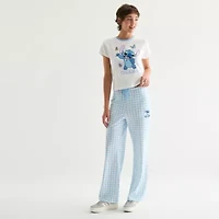 Womens Juniors Straight Lilo & Stitch Lounge Pant