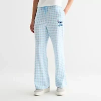 Womens Straight Relaxed Fit Lilo & Stitch Juniors Lounge Pant