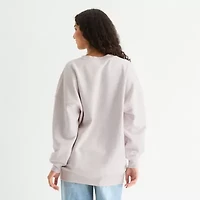 Butterfly Celestial Womens Crew Neck Long Sleeve Juniors Sweatshirt