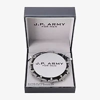 J.P. Army Mens Cross Bolo Bracelet