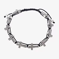 J.P. Army Mens Cross Bolo Bracelet