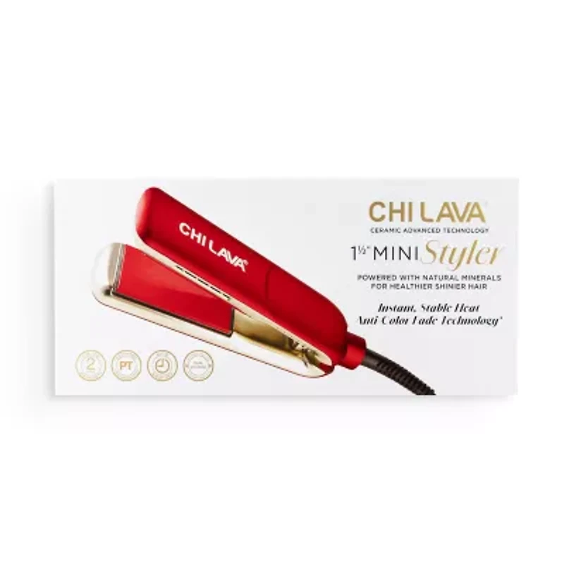 CHI Lava Ministyler Iron Red Collection Flat Iron