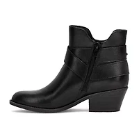 Frye and Co. Womens Bellame Stacked Heel Booties
