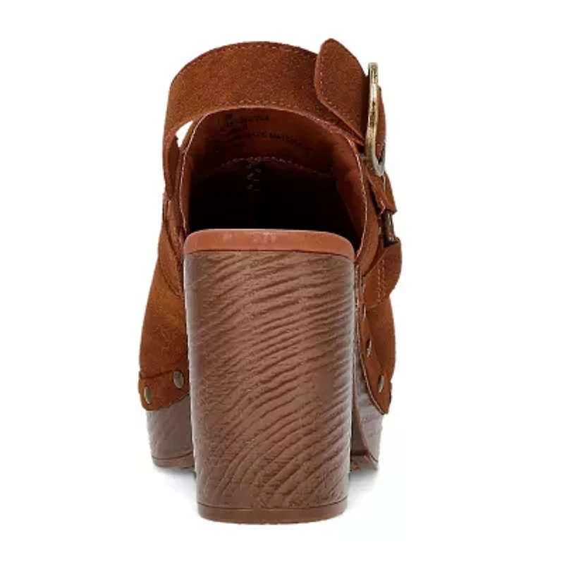 Frye and Co. Iselle Womens Round Closed Toe Clogs