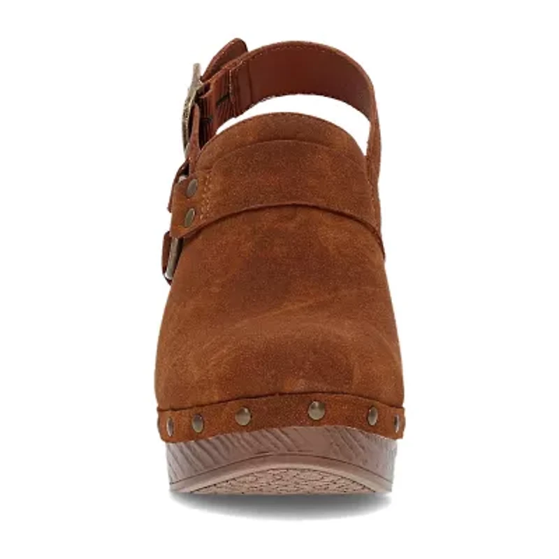 Frye and Co. Iselle Womens Round Closed Toe Clogs