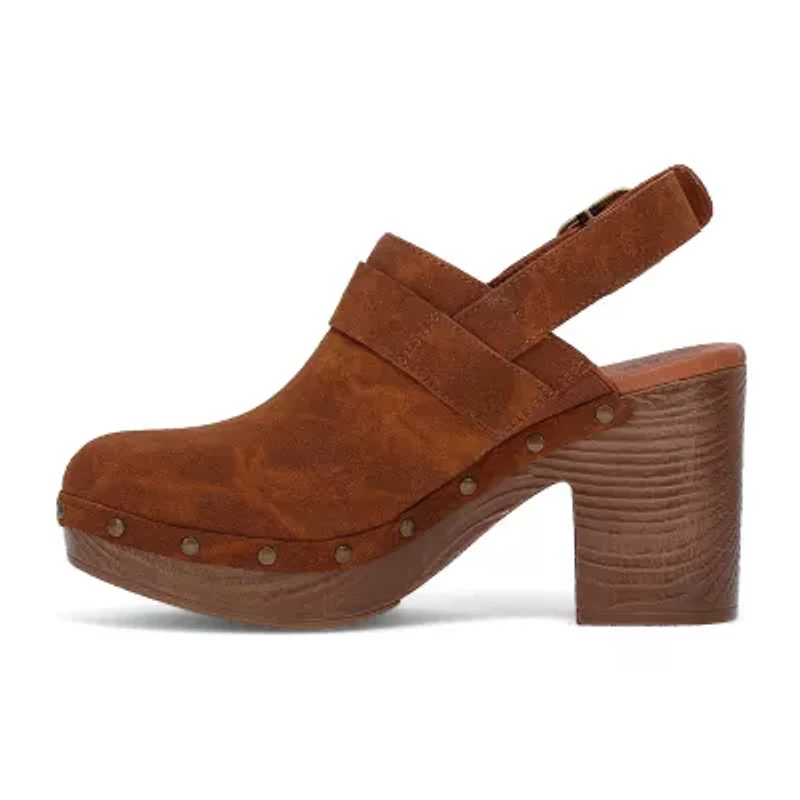 Frye and Co. Iselle Womens Round Closed Toe Clogs
