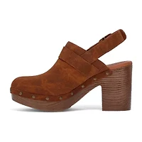 Frye and Co. Iselle Womens Round Closed Toe Clogs