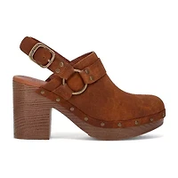 Frye and Co. Iselle Womens Round Closed Toe Clogs