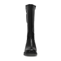 Frye and Co. Womens Mayvis Stacked Heel Riding Boots
