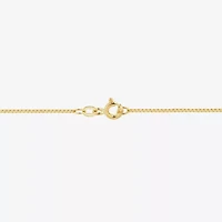 Womens Lab Created Green Emerald 14K Gold Over Silver Sterling Silver Butterfly 18 Inch Pendant Necklace