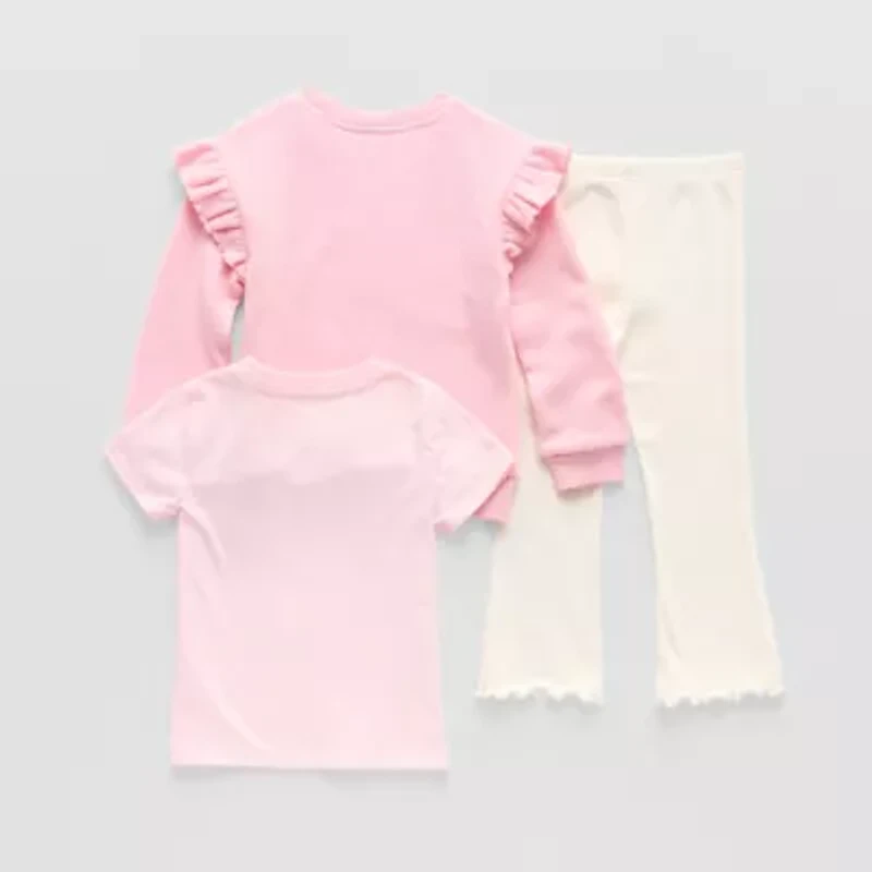 Toddler Girls 3-pc. Minnie Mouse Legging Set