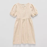 Thereabouts Little & Big Kid Girls Short Sleeve A-Line Dress
