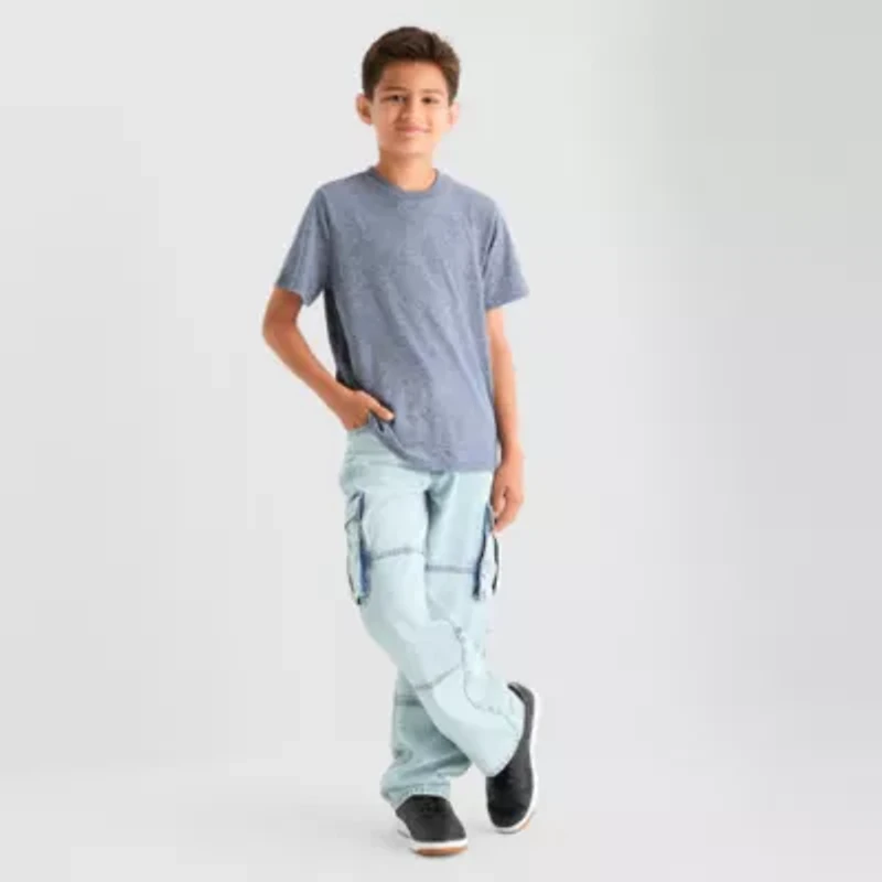 Thereabouts Little & Big Kid Boys Crew Neck Short Sleeve T-Shirt