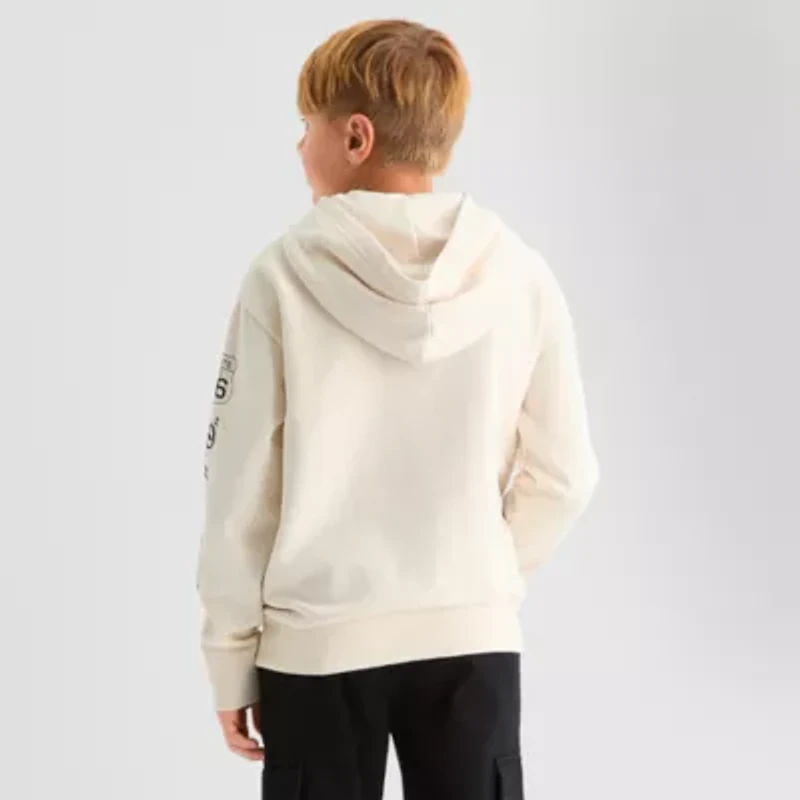 Thereabouts Little & Big Kid Boys Long Sleeve Fleece Hoodie