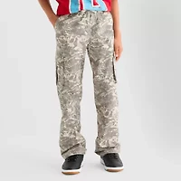 Thereabouts Pull-On Little & Big Kid Boys Adjustable Waist Straight Cargo Pant