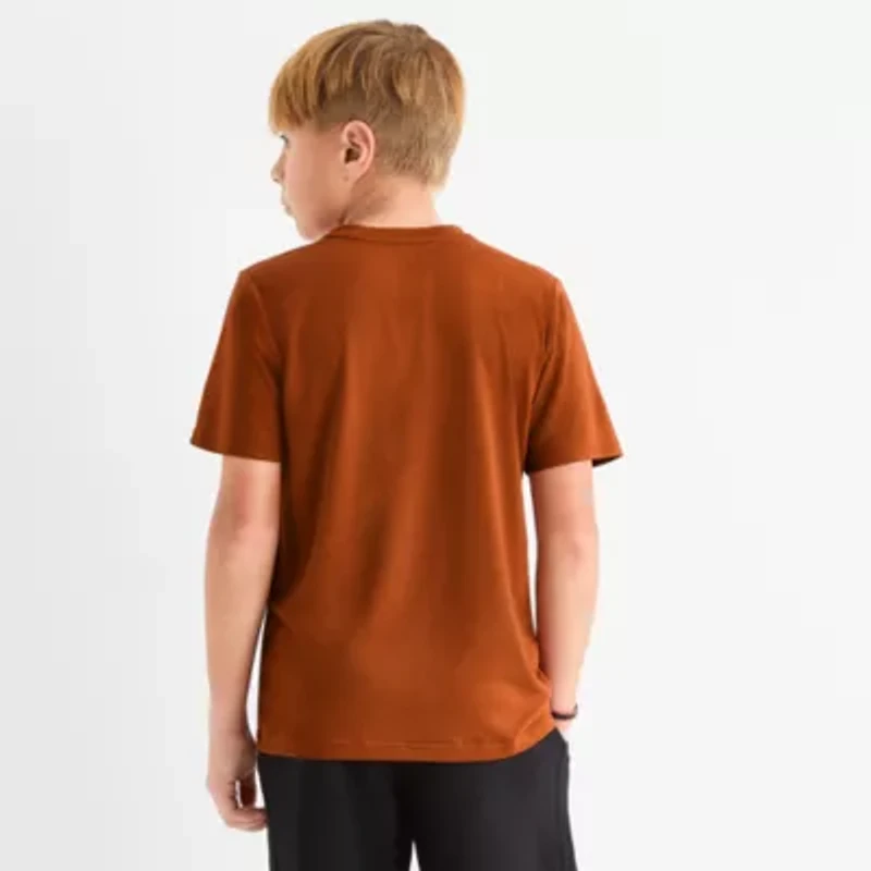 Xersion Little & Big Kid Boys Crew Neck Short Sleeve Regular Fit Graphic T-Shirt