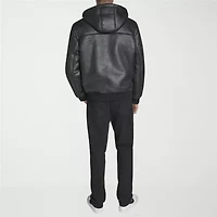 Levi's Mens Faux Shearling Hooded Midweight Coat