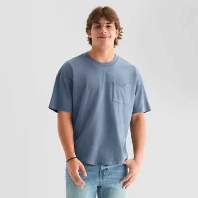 Arizona Mens Curved Hem Boxy Fit T-Shirt