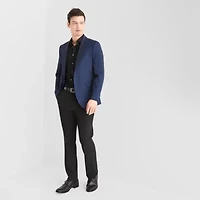 J. Ferrar Mens Stretch Fabric Slim Fit Tuxedo Jacket