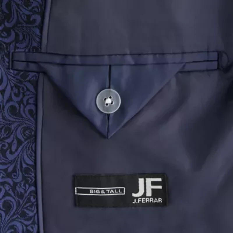 J. Ferrar Evening Edition Mens Big and Tall Tuxedo Jacket