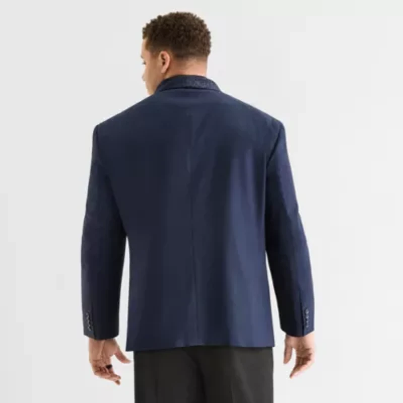 J. Ferrar Evening Edition Mens Big and Tall Tuxedo Jacket