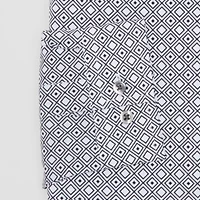 J. Ferrar Ultra Comfort Mens Regular Fit Stretch Fabric Wrinkle Free Long Sleeve Dress Shirt