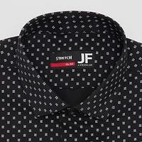 J. Ferrar Ultra Comfort Mens Slim Fit Stretch Fabric Wrinkle Free Long Sleeve Dress Shirt