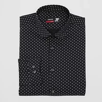 J. Ferrar Ultra Comfort Mens Slim Fit Stretch Fabric Wrinkle Free Long Sleeve Dress Shirt