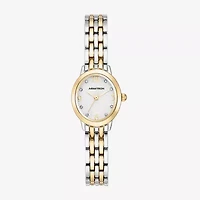 Armitron Womens Two Tone Bracelet Watch 75-5971wttt
