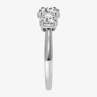 (I / Si2) Womens 2 CT. T.W. Lab Grown White Diamond Round 3-Stone Engagement Ring