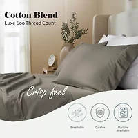 SUPERIOR® Imperia Dash Stitch 600tc Sheet Set