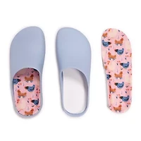 Muk Luks Garden Womens Round Closed Toe Clogs