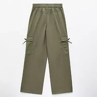 Vanilla Star Big Kid Girls Wide Leg Cargo Pant