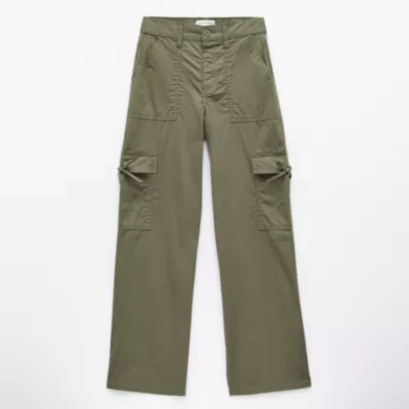 Vanilla Star Big Kid Girls Wide Leg Cargo Pant