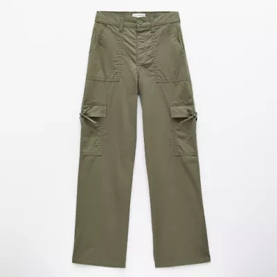 Vanilla Star Big Kid Girls Wide Leg Cargo Pant