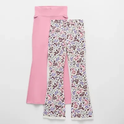 Thereabouts Little & Big Kid Girls Seated Wear 26" Flare 2-pc. Full Length Leggings