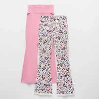 Thereabouts Little & Big Kid Girls Seated Wear 26" Flare 2-pc. Full Length Leggings