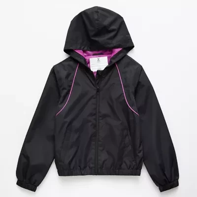 Xersion Little & Big Kid Girls Lightweight Windbreaker
