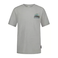 Quiksilver Big Kid Boys Crew Neck Short Sleeve Regular Fit Graphic T-Shirt