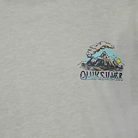 Quiksilver Big Kid Boys Crew Neck Short Sleeve Regular Fit Graphic T-Shirt