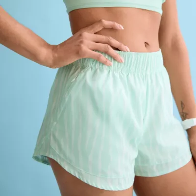 Xersion Womens 3 1/2" Moisture Wicking Quick Dry Running Short