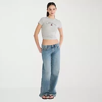 AEROPOSTALE Womens Juniors Low Rise Baggy Fit Jean